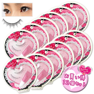 コージー スプリングハート アイラッシュ 02ナチュラルキュート 12個セット Koji Springheartの通販はau Pay マーケット コスメボックス
