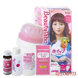 ビューティラボ Beautylabo ホイップヘアカラー 泡タイプ さくらピンク ホーユー Hoyu の通販はau Pay マーケット コスメボックス