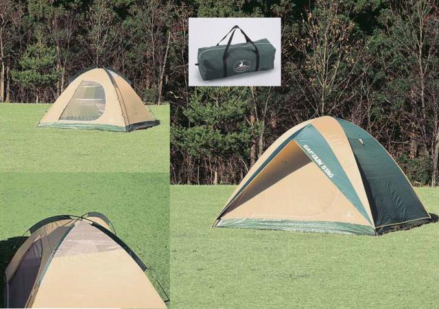 プレーナ ドームテント5〜6人用[M-3102]キャリーバッグ付き CAPTAIN
