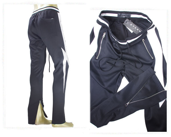 エタニティー Bolt Track Pant ビッグサイズ 対応 ボルトデザイン アンクル 裾zip ジャージパンツ メンズ Eternity E ﾎの通販はau Pay マーケット Alpha Plus