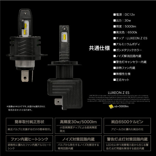 純正形状ledバルブh1h7hb3hb4h8h11h4 Hi Loキャンセラーの通販はau Pay マーケット レビューを書いてp5倍 送料無料 大型商品除く Ggbank