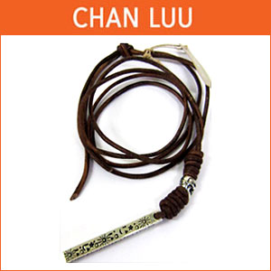 チャンルー CHAN LUU ペンダント カウレザーペンダント・ネックレス NSM-1010 RED BROWN ネックレス 【送料無料】【セール】【41％OFF】