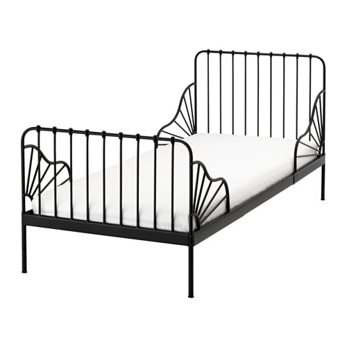送料無料 Ikea イケア Minnen 伸長式ベッドフレームとすのこ 組み合わせ ブラック 成長に合わせて長く使える の通販はau Pay マーケット キャラメルカフェ