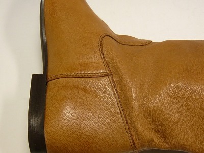 訳あり品 ジョーサンチェス バック レースアップ ブーツ 13840-109茶ブラウン 23.0cm US6.0 JOESANCHEZ SOFIA(z106)