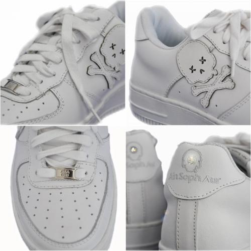 AinSophAur(アインソフオウル)Ain Force1 Lowcut Plain Sneaker/WHT