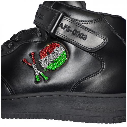 AinSophAur(アインソフオウル)Ain Force 1 MID cut Swarovski Pattern