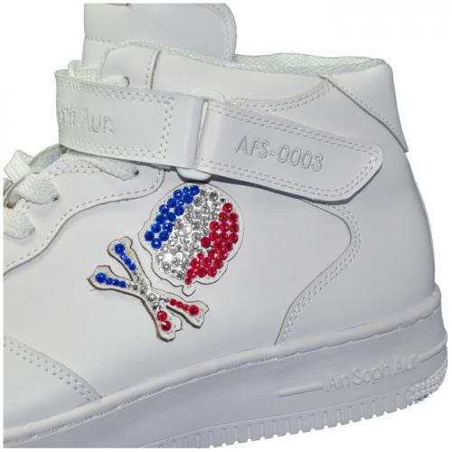 AinSophAur(アインソフオウル)Ain Force 1 MID cut Swarovski Pattern