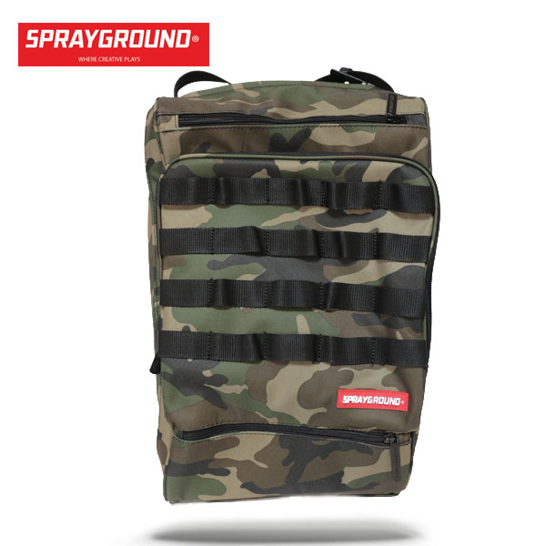 SPRAY GROUND迷彩柄バックパック SPRAY GROUND(スプレーグランド) GOLD STENCIL SHARK CAMO