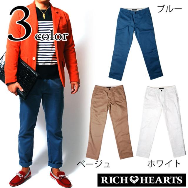レビュー割10%OFF!【即納】RICH HEARTS(リッチハーツ)RHチノパン　悪羅悪羅,オラオラ,ビター掲載の通販は