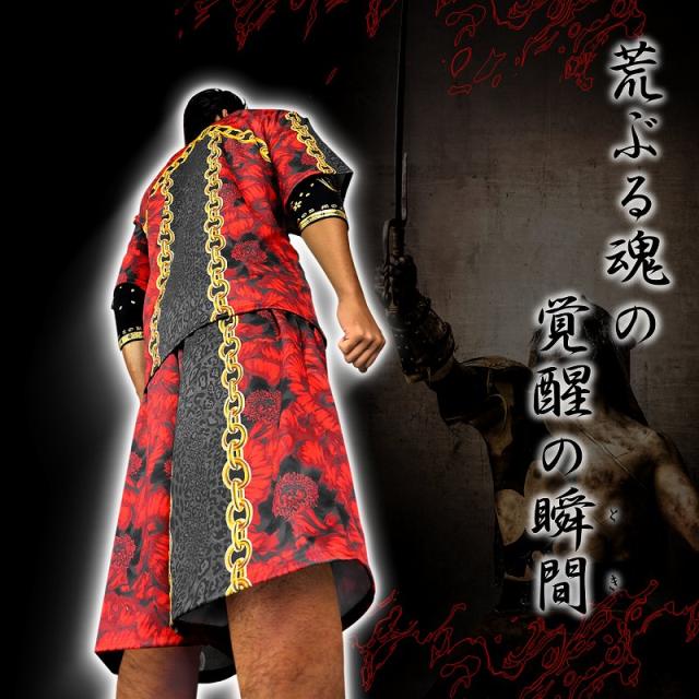 送料無料 ポイント2倍 半袖セットアップジャージ オラオラ系悪羅悪羅系