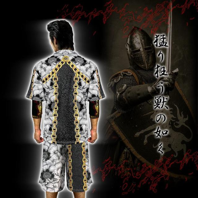 送料無料 ポイント2倍 半袖セットアップジャージ オラオラ系悪羅悪羅系