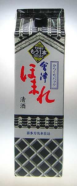 お酒 日本酒 福島 紙パック 12本セット ほまれ酒造 からくちパック・黒 1800ml×12 送料無料 ギフト プレゼント(4902615122251)の通販はau  PAY マーケット - ワイン紀行 au PAY マーケット店