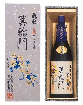 【大七酒造】箕輪門　純米生もと大吟醸　1800ml 福島県ブランド認証産品　ギフト プレゼント(4965417280017)