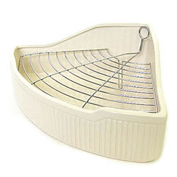 ホワイレット トイレ ワイヤースノコ 陶器 コーナー型 小動物 うさぎ ウサギ モルモット プレーリー チンチラ デグーの通販はau Pay マーケット 小動物専門店ヘヴン