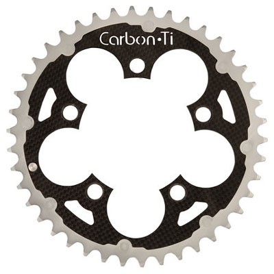 CarbonTi チェーンリング 94 mm アウター アルミ/カーボン ダブル・トリプル シルバー 【自転車】【マウンテンバイクパーツ】 21,252円
