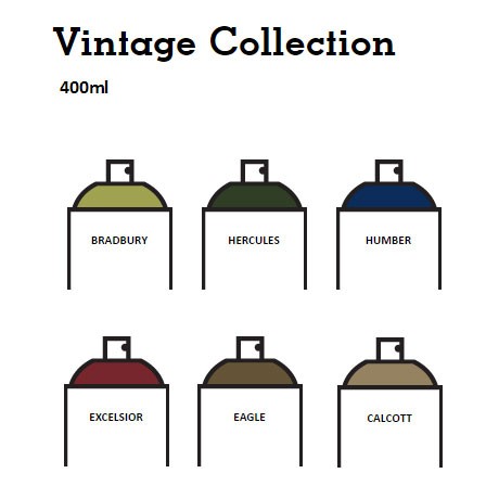 スプレーバイク Vintage Collection 400ml フレーム ホイール用カラーペイントの通販はau Pay マーケット ワールドサイクル