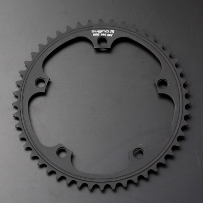 スギノ SSG144 ブラック チェーンリング 【自転車】【トラック・ピストパーツ】【チェーンリング(PCD】【144mm)】の通販は