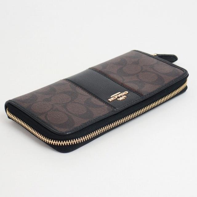 コーチ 財布 COACH レディース 長財布 シグネチャー ラグジュアリー