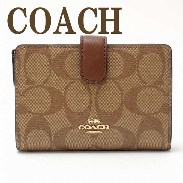 コーチ COACH 財布 二つ折り財布 長財布 レディース シグネチャー