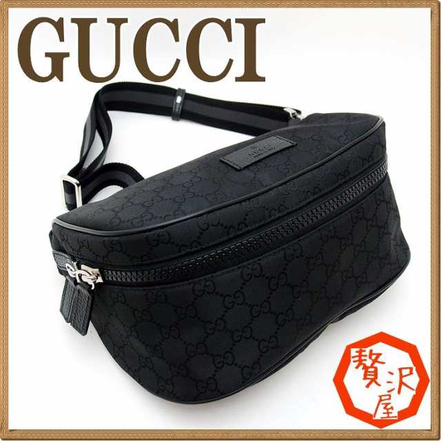 グッチ バッグ メンズ GUCCI ショルダーバッグ 斜めがけ ウエストバッグ GG 449182-G1XHN-8615｜au PAY マーケット