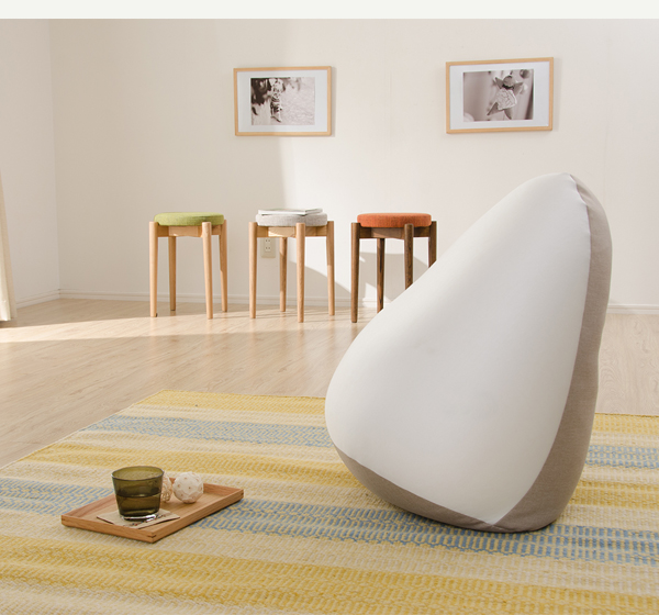 ビーズクッション Mサイズ クッション 雫型 ビーズ ソファ フロアクッション 座椅子 国産 Shizuku M インテリア家具 おすすめ おしゃれ の通販はau Pay マーケット モバテリア