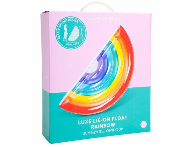 Sunnylife サニーライフ 浮き輪 大人 子供 フロート うきわ レインボー 虹 おしゃれ インスタ映え 大人用 Luxe Lie On Float Sulllorrの通販はau Pay マーケット Rodeo Bros