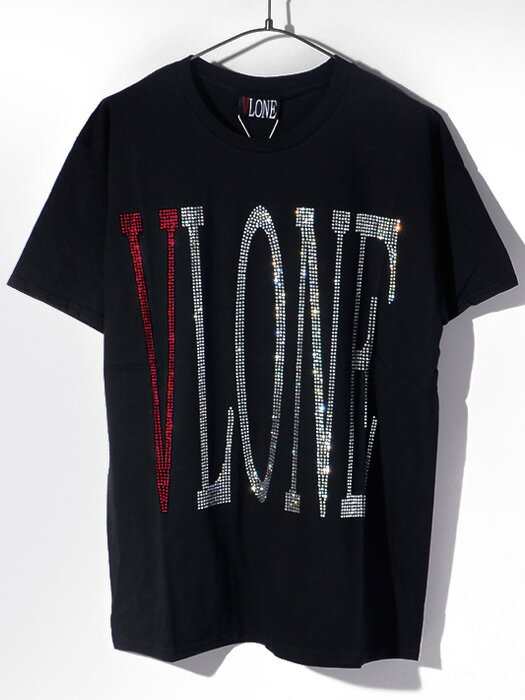 VLONE ヴィーロン ヴィーローン Tシャツ 半袖 ラインストーン STAPLE RHINESTONE T-SHIRT S/S TEE  RHINESTONE STAPLE-SST-RRW｜au PAY マーケット