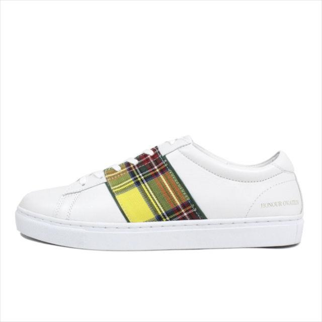 スニーカー メンズ ブランド 本革 レザー シューズ 靴 メンズ Honour