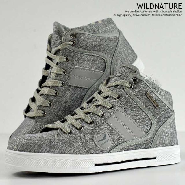 スニーカー メンズ ハイカット ブーツ シューズ 靴 メンズ 幅広 3e Eee Wild Nature グレー 灰 3950 Y Ko 2の通販はau Pay マーケット 正規品アメカジ専門店 Hype