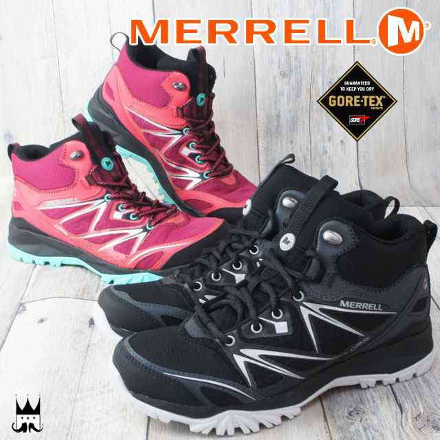 送料無料 メレル Merrell カプラ ボルト ミッド ゴアテックス レディース スニーカー Capra Bolt Mid Gore Tex ミッドカット ハイカットの通販はau Pay マーケット シューマートワールド