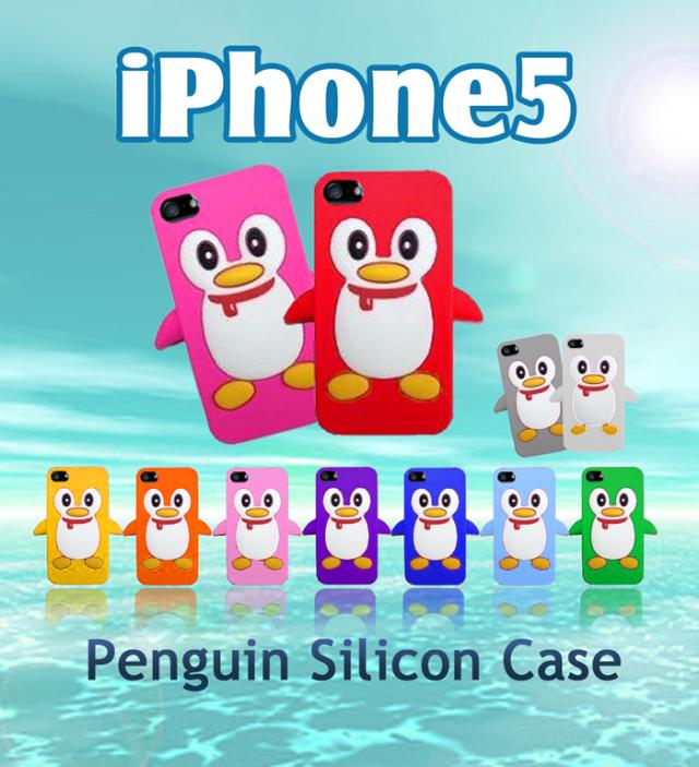 Iphone5s Iphone5 Iphone5cケース カバー ペンギンシリコンケース Docomo Softbank Au スマートフォン スマホケース スマホカバーの通販はau Pay マーケット Jmei
