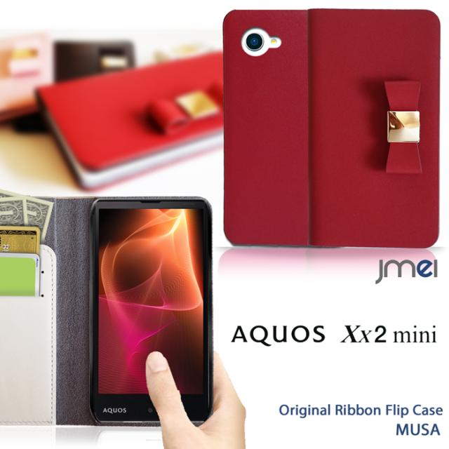 Aquos Xx2 Mini 503sh ケース カバー 本革 Jmeiレザーリボンフリップケース Musa スマートフォン スマホケース スマホカバーの通販はau Pay マーケット Jmei