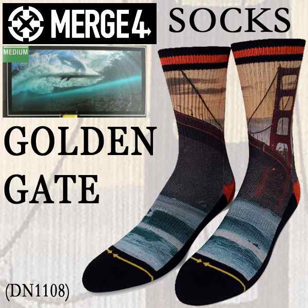 Merge4 マージフォー Golden Sock Nelly Dave Nelsonコラボ 男性靴下 メンズ ソックスの通販はau Pay マーケット サーフィンワールド