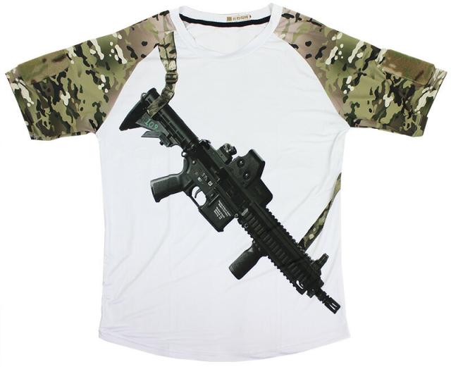 HK416 プリントTシャツ MC