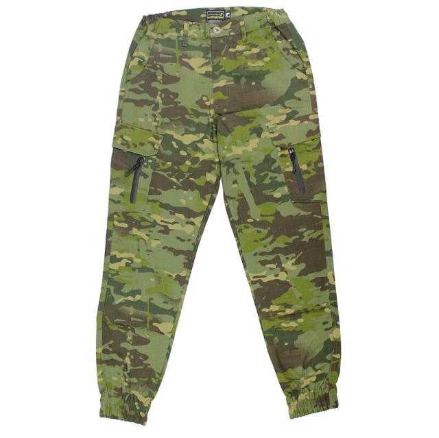 EmersonGearS カモフラージュリブパンツ MCTP BKジッパー 36インチの通販は