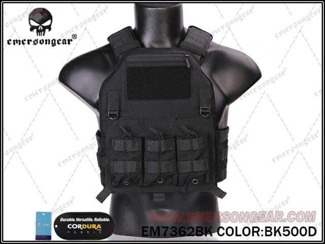 EMERSON LBX Armatus 2スタイル プレートキャリア Blackの通販は