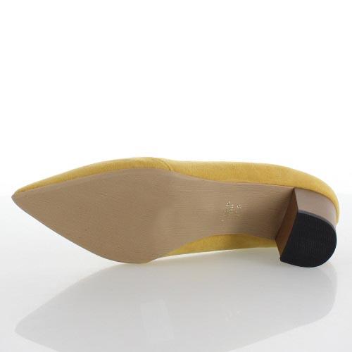 Jelly Beans ジェリービーンズ 靴 1737 ポインテッドトゥ パンプス チュール ヒール イエロー 黄色 レディース セールの通販はau Pay マーケット Parade ワシントン靴店