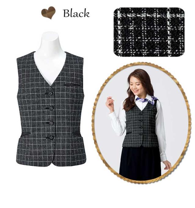 事務服 制服 BONMAX ボンマックスベスト LV1183 大きいサイズ21号_2