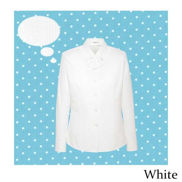 事務服 制服 BONMAX ボンマックス 長袖ブラウス RB4154 大きいサイズ17