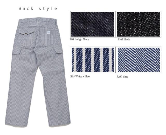 Lee リー メンズカーゴパンツ LWP66002 デニム ヒッコリー ヘリンボーンの通販は