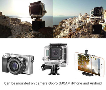タイムラプス パノラマ ボール 動画 回転雲台 360 自動 回転 パノラマ スタビライザー ターンテーブル マウント Sjcam Gopro Gp 360cの通販はau Pay マーケット 直販ワールドマーケット
