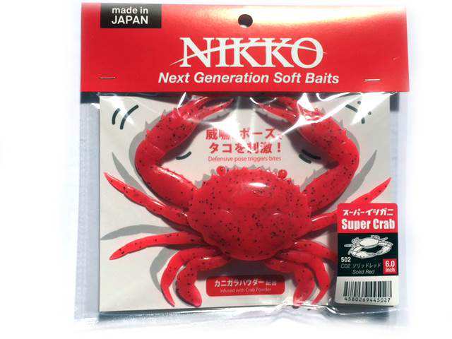 ニッコー化成 ｎｉｋｋｏ スーパーイシガニ ６インチ タコ釣り用カニ形疑似餌 フロート ソフト素材 の通販はau Pay マーケット 釣り具の通販 つり具 ｔｅｎ