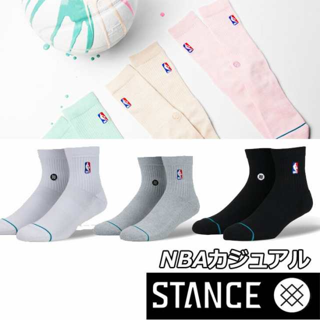 Stance スタンス ソックス Nba カジュアル Nba Logoman Qtr Combed Cotton ショート メール便可 の通販はau Pay マーケット Flea フレア