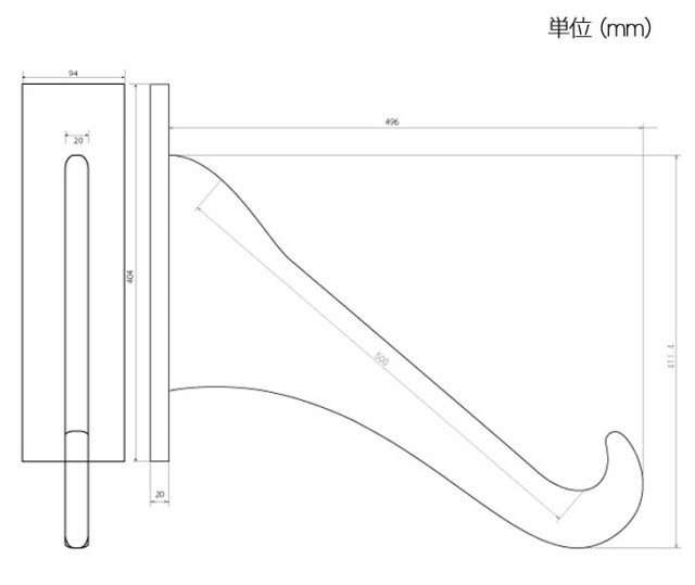 サーフボードラック Easy Rack for Board 壁掛け プットタイプ Put