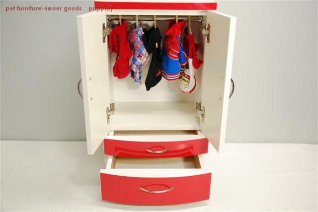 ペット家具 ペット用クローゼット レッド 犬服用たんす タンス 収納の通販はau Pay マーケット 癒しのヴェルサイユ宮殿