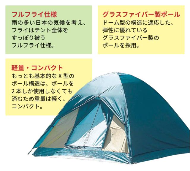 テント ドーム ドームテント 3人用 キャリーバッグ付 キャリーバッグ バッグ付 キャビンテント アウトドア タープ BBQ バーベキュー_2