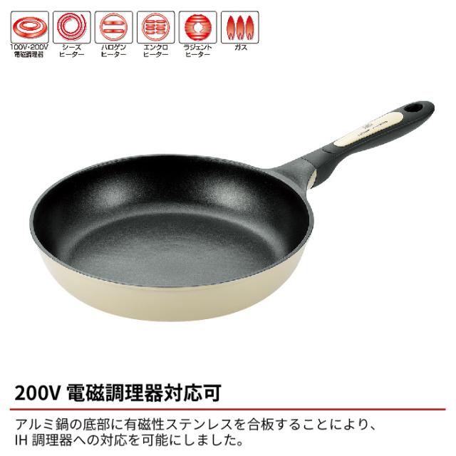 鍋 なべ 軽い 調理器具 フライパン 28cm IH フッ素加工 軽量 /川越達也 炒める 炒め鍋 キッチンツール 新生活 一人暮らし セットの通販は