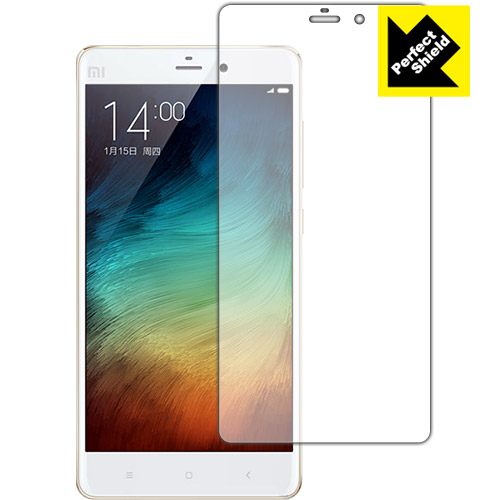 Xiaomi Mi Note Pro 防気泡・防指紋!反射低減保護フィルム Perfect Shield (前面のみ) 【PDA工房】