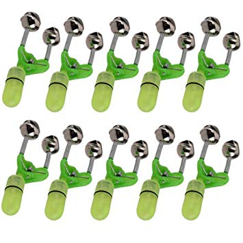 釣りの音 10個セット 夜釣り 竿 釣具 Led 鈴 クリップ 定形外郵便 送料無料 代引不可 の通販はau Pay マーケット ユウショウショップ