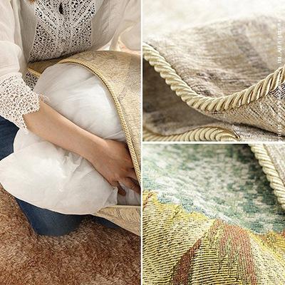 クッション 本体 イタリア製クッションカバーセット 大型 大きい 大判 中身付きの通販は